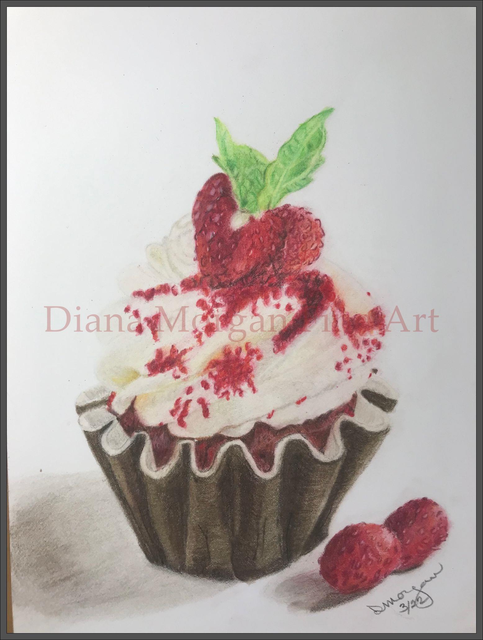 Dessert IV Berry Cupcake